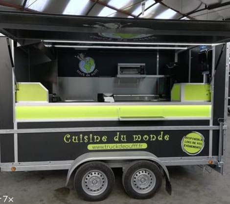 Truck De Oufff : privatisation restaurant mobile pour événements à Villebon-sur-Yvette dans l'Essonne (91) & les Yvelines (78)